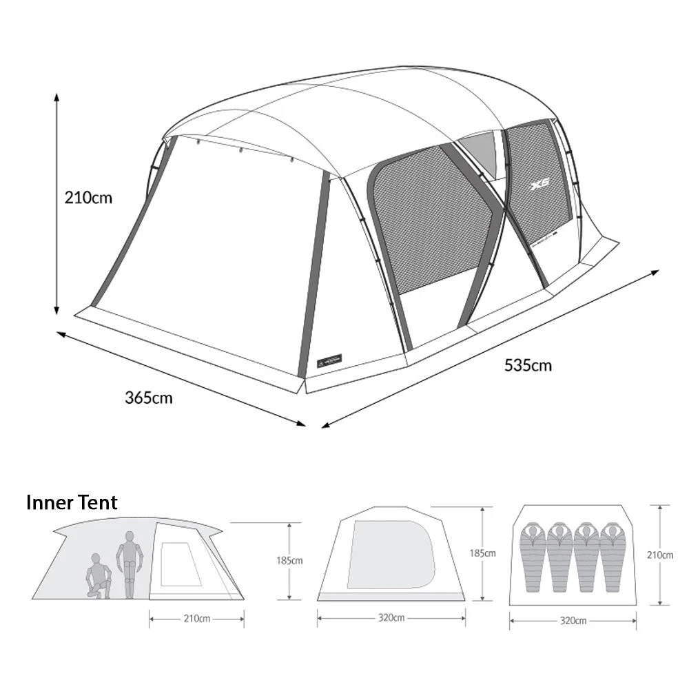 KZM New X-5 Tent 7 KZM New X-5 Tent - Image 7
