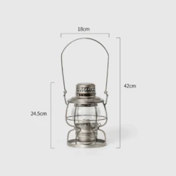 Thous Winds Railroad Kerosene Lamp Vintage Silver -Outdoor Gear Dimension eb653640 cba7 4055 8df4 c2df6904a09a