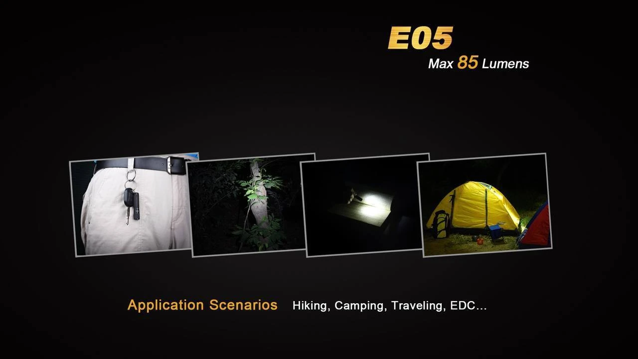 Fenix E05 XP-E2 LED Flashlight 17 Fenix E05 XP-E2 LED Flashlight - Image 17