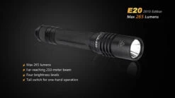 Fenix E20 XP-E2 LED Flashlight (2015 EDITION) -Outdoor Gear E202015 3 E 79987 52380.1443050098