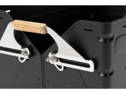 Snow Peak Stacking Shelf Container 50 Black Limited Edition -Outdoor Gear FES 038 BK switch4 515Wx515H