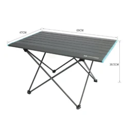 Camp Leader Foldable And Portable Camping Table -Outdoor Gear FOLDABLE AND PORTABLE CAMPING TABLE LARGE 1
