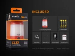 Fenix CL23 Camping Lantern Fresh Green -Outdoor Gear Fenix CL23 Lantern Included