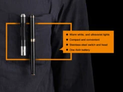 Fenix ` V2.0 LED Penlight With UV Lighting -Outdoor Gear Fenix LD02 3