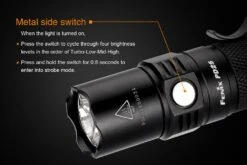 Fenix PD25 XP-L LED Flashlight Black 12 Fenix PD25 XP-L LED Flashlight Black -Outdoor Gear Fenix PD25 Flashlight Side Switch