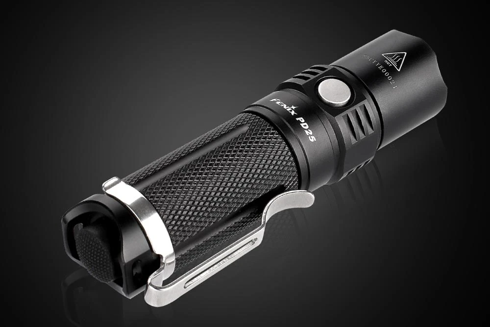 Fenix PD25 XP-L LED Flashlight Black 2 Fenix PD25 XP-L LED Flashlight Black - Image 2