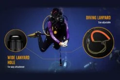 Fenix SD11 XM-L2 U2 Diving Photographic Light -Outdoor Gear Fenix SD11 Diving Flashlight lanyard