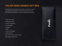 Fenix T5TI Tactical Pen & 15TH F/Light Set Grey -Outdoor Gear Fenix T5TIGS 7