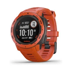 Garmin Instinct GPS Smartwatch - Graphite -Outdoor Gear Flame red