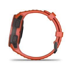 Garmin Instinct GPS Smartwatch - Graphite -Outdoor Gear Flame red 3