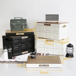 KEMSITE Camping Storage Box With Cover -Outdoor Gear H0018 1