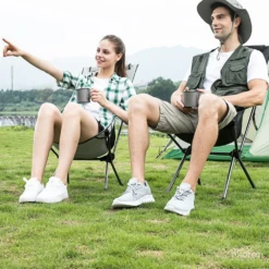 Hewolf Space Large Aluminum Alloy Foldable Chair -Outdoor Gear HW J2049 BLK 4 b55b6c52 68c8 4749 b3f6 dc43675ddbb7