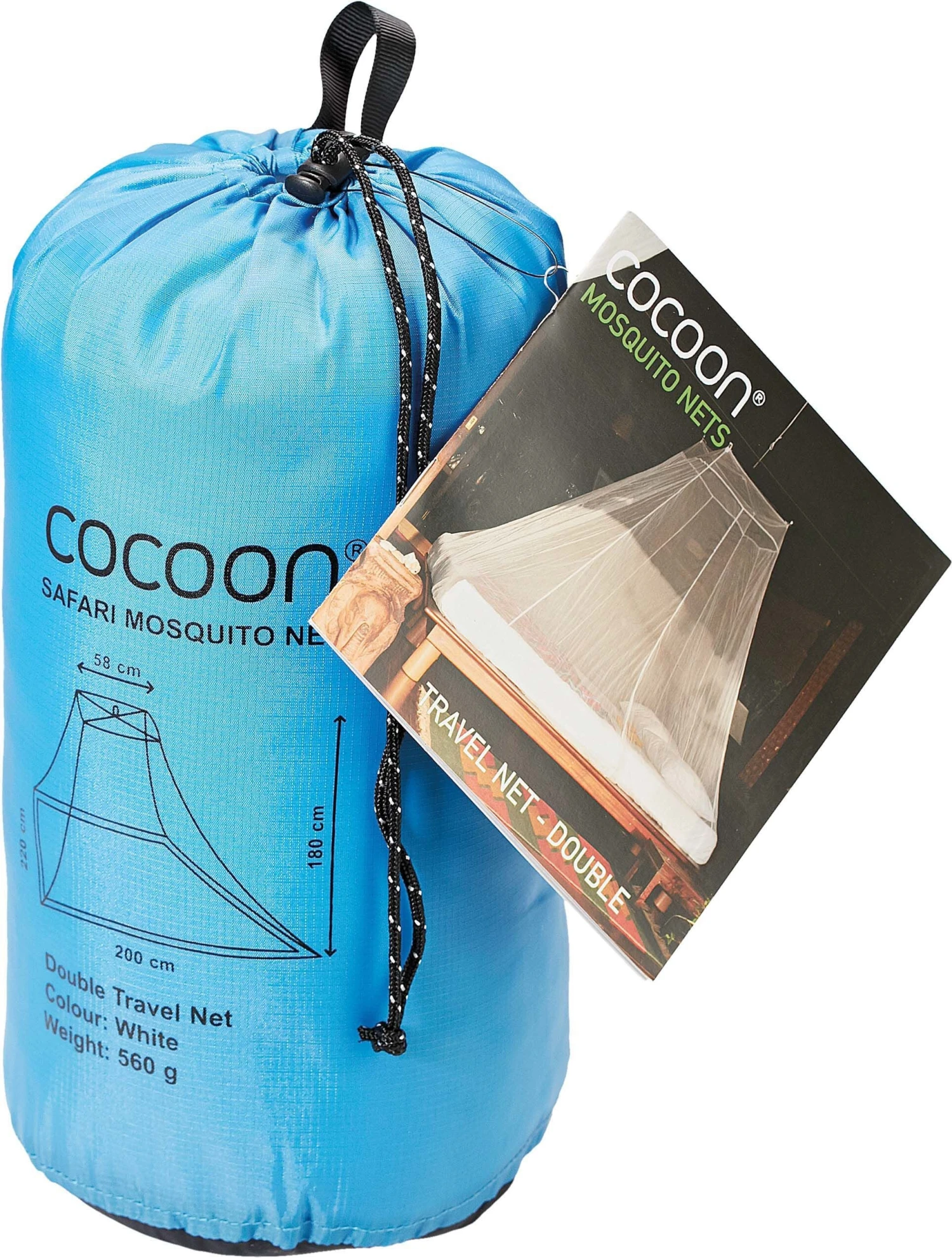 Cocoon Mosquito Nets Ultralight Double -White 2 Cocoon Mosquito Nets Ultralight Double -White - Image 2