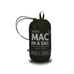 Mac In A Sac Mini Origin Unisex Waterproof Packable Jacket -Outdoor Gear Jet black 3