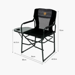 KZM Collapsible Chair With Table -Outdoor Gear K20T1C010 5