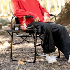 KZM Collapsible Chair With Table -Outdoor Gear K20T1C010 6 600x600 f73d9e33 0528 47c0 8328 cd27334e87f6