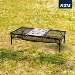 KZM Union Iron Mesh 3 Folding Table -Outdoor Gear K20T3U005 3