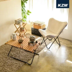 KZM Winsome Wood Roll Up Table -Outdoor Gear K20T3U014 1000 4 600x600 77638ff2 e693 4dc1 9f08 cf139f5d3683