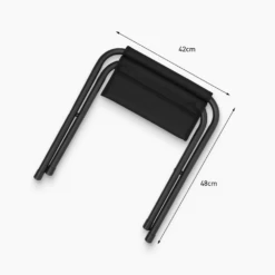 KZM Enkel BBQ Chair 2P Set -Outdoor Gear K21T1C03 7