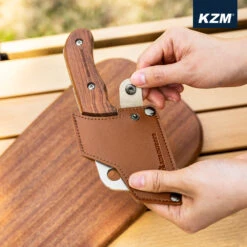 KZM Pocket Cleaver -Outdoor Gear K21T3K09 1000 6