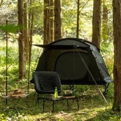 [NEW] KZM Black Cot Tent II -Outdoor Gear K221T3T01 04