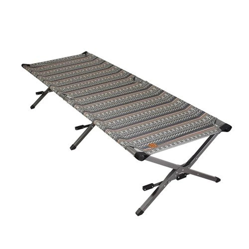KZM Camping Cot - Gray 1 KZM Camping Cot - Gray
