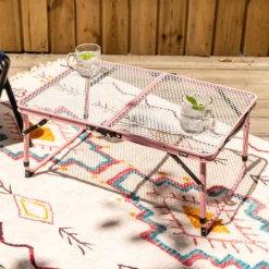 KZM Iron Mesh Slim Mini Table - Black -Outdoor Gear K8T3U011 7 600x600 becc01a6 d57c 4c66 afe4 3a06b0d86076