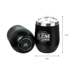 KZM Egg Tumbler 2 Pieces -Outdoor Gear K9T3K010 6