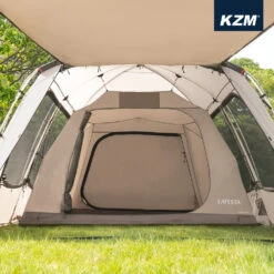KZM Lafesta 4-5 Person Tent -Outdoor Gear K9T3T006 1000 6
