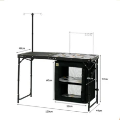 KZM Iron Mesh Cabinet Kitchen Table II -Outdoor Gear K9T3U004 9 600x600 6e454a82 afe4 4959 8c0e 0899c137001e