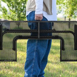 KZM Iron Mesh Fireplace Table II -Outdoor Gear K9T3U012 9