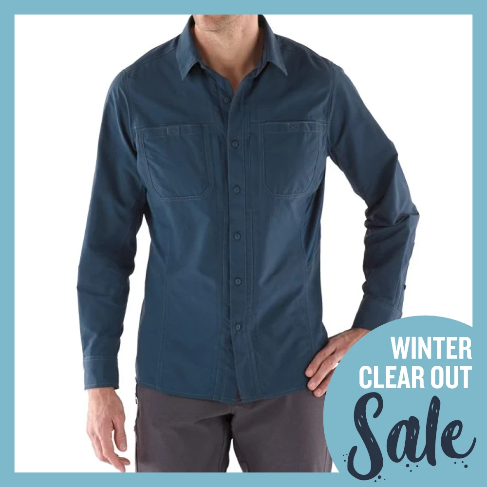 Kuhl Kalibr LS Shirt - Pirate Blue 1 Kuhl Kalibr LS Shirt - Pirate Blue