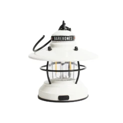Barebones Edison Mini Lantern - Vintage White