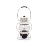 Barebones Railroad Lantern Vintage White