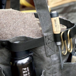 Post General Waxed Canvas Tool Bag Round - Grey -Outdoor Gear Life 02 344bf33e 67e3 421a 9fce 278d74883603