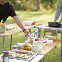 Snow Peak IGT Multi Function Table Bamboo Top -Outdoor Gear Lifestylephoto