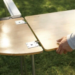 Snow Peak IGT Multi Function Table Bamboo Top -Outdoor Gear Lifestylephoto 02