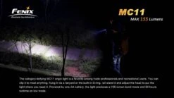 Fenix MC11 Anglelight Black Upgraded Version 155 Lumens -Outdoor Gear MC11 2 34871 64017.1443047020
