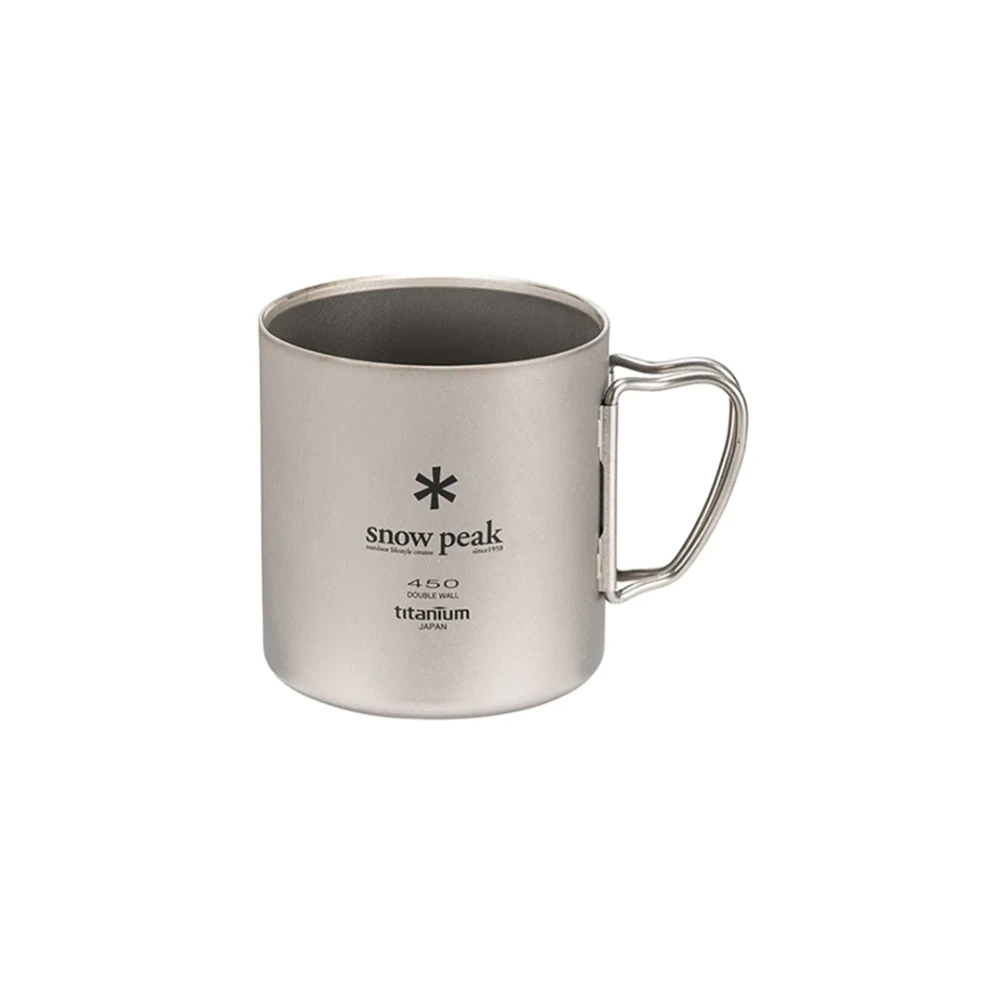 Snow Peak Ti-Double 450 Mug 1 Snow Peak Ti-Double 450 Mug