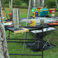 Camp Leader Portable And Multiple Function BBQ Table -Outdoor Gear MON24 5