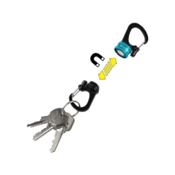 Nite Ize SlideLock® 360° Magnetic Locking Dual Carabiner - Blue 8 Nite Ize SlideLock® 360° Magnetic Locking Dual Carabiner - Blue -Outdoor Gear MSBL 03 R7 4