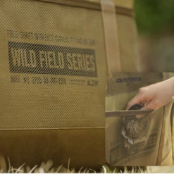 KZM Field Multi Carry Bag 100L & 130L -Outdoor Gear Mesh pocket