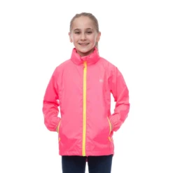 Mac In A Sac Mini Neon Waterproof Packable Jacket -Outdoor Gear Neon pink 1