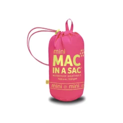 Mac In A Sac Mini Neon Waterproof Packable Jacket -Outdoor Gear Neon pink 2