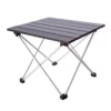 Camp Leader Aluminium Folding Table Black