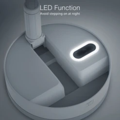 P10 Folding Retractable Camping Fan - Black -Outdoor Gear P10 12 600x600 50f646e2 ef80 47ae 98b4 432cad63914d