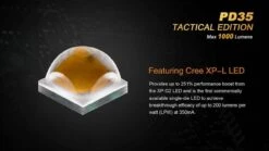 Fenix PD35 TAC Tactical Edition Flashlight 1000 Lumen -Outdoor Gear PD35TAC 4 11154 93281.1443049951.1280.1280 63433.1496251432