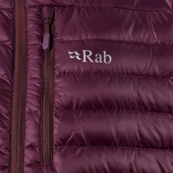 Rab Microlight Jacket Women's - Eggplant -Outdoor Gear QDA 95 EG 6