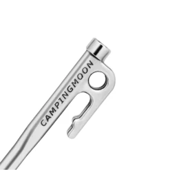 Campingmoon 8 Pieces Tent Pegs Silver - 20CM 7 Campingmoon 8 Pieces Tent Pegs Silver - 20CM -Outdoor Gear R20 8 3