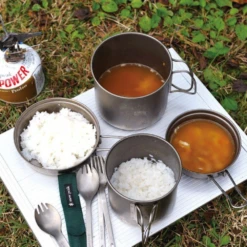 Snow Peak Titanium Trek Combo -Outdoor Gear SCS 010T